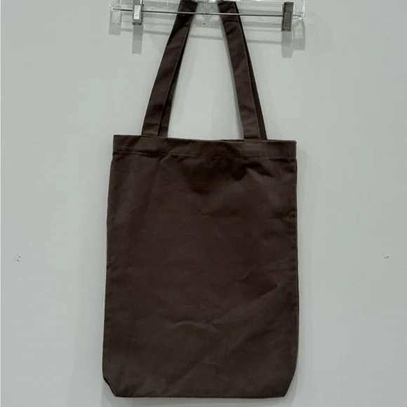 RICK OWENS Embroidered Brown Tote Bag - Picture 2 of 2